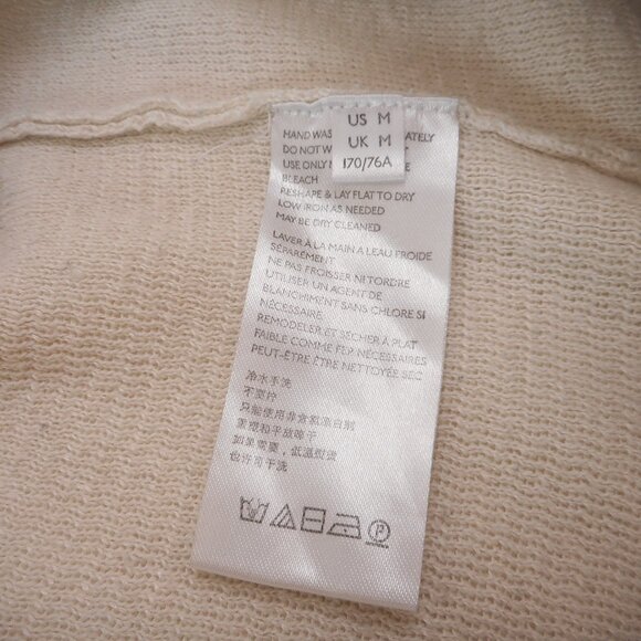 Free People Beach Pants Women's size M Freya Sweater Knit Relaxed Linen Blend - Picture 10 of 16